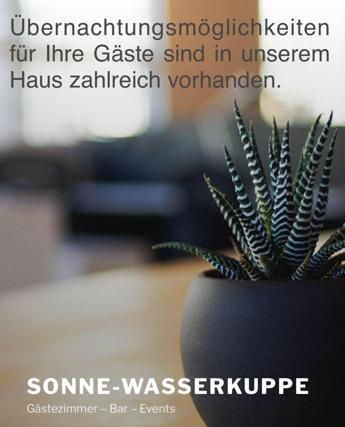 Zur Sonne "Gasthaus-Bar-Events" بوبنهاوزن المظهر الخارجي الصورة